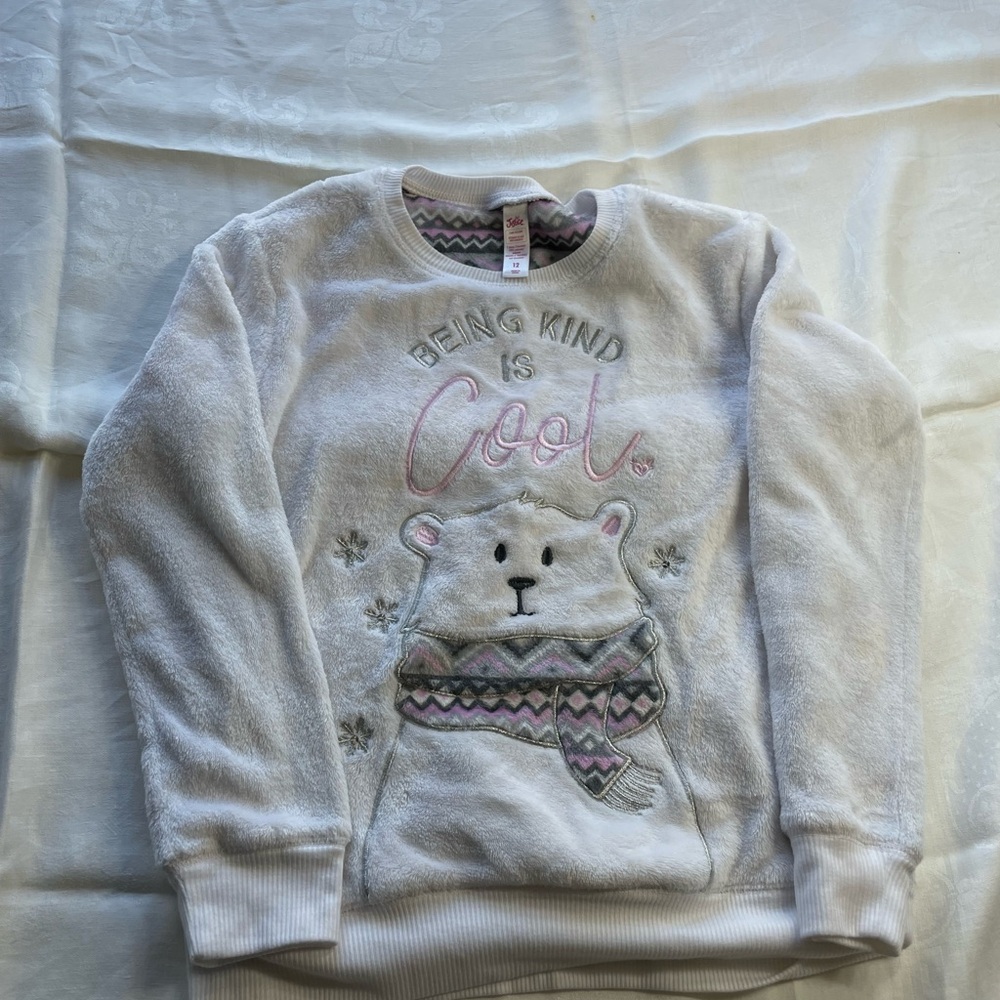 Justice, comfy night shirt, kids size 12